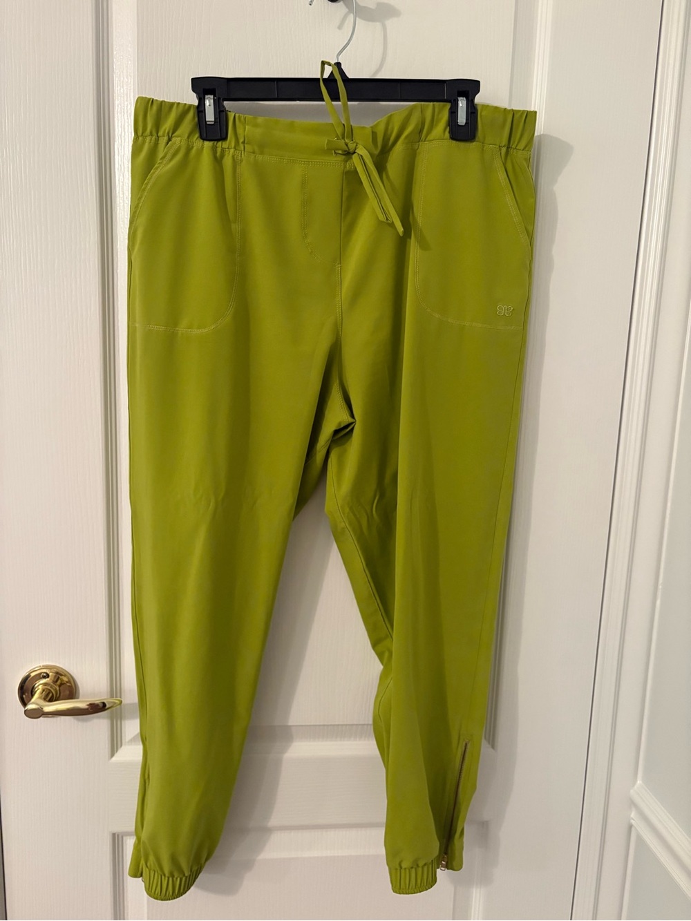 Albion Jetsetter Joggers snap pea green size XL petite